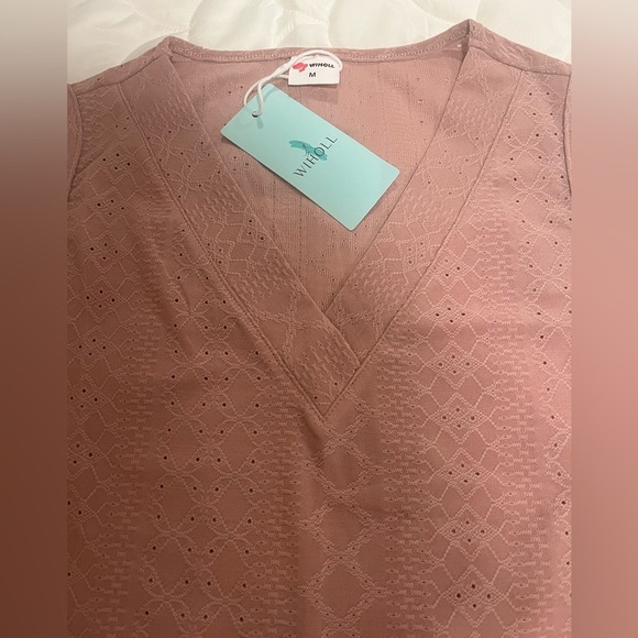 NWT Mauve Wiholl Tank Top - Medium - Picture 2 of 5